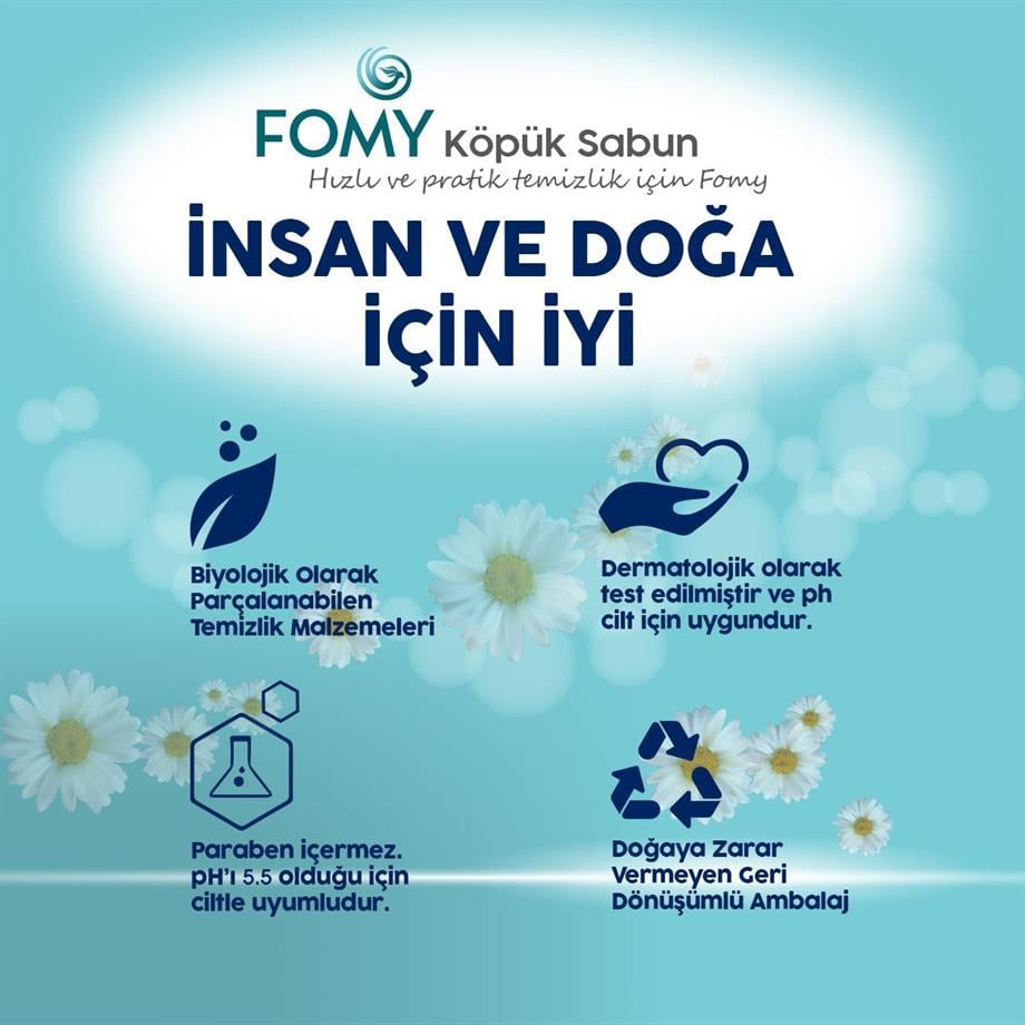 FOMY Antibakteriyel Köpük Sabun 1000 ml