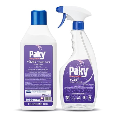 PAKY Konsantre Yüzey Temizleyici 1800 ml – Parlak ve Hijyenik Tüm Yüzeyler İçin