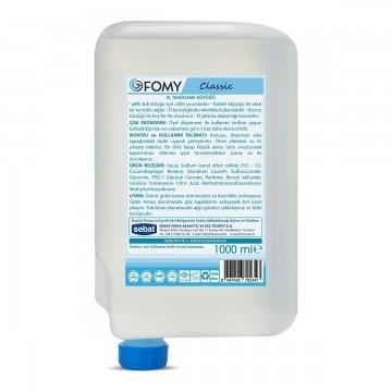 FOMY Classic Köpük Sabun 1000 ml (12’li Koli