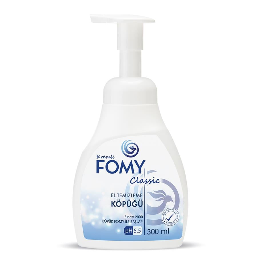 FOMY Classic Köpük Sabun 300 ml | pH 5.5 | Yumuşak ve Etkili Temizlik