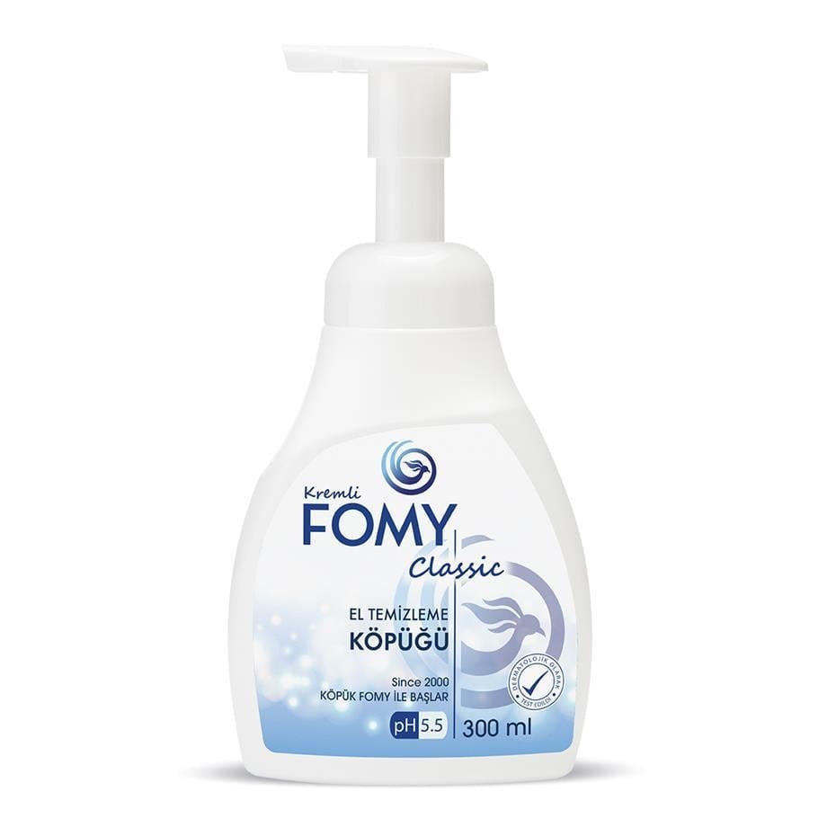 FOMY Classic Köpük Sabun 300 ml | Cilt Dostu ve Pratik 12’li Koli