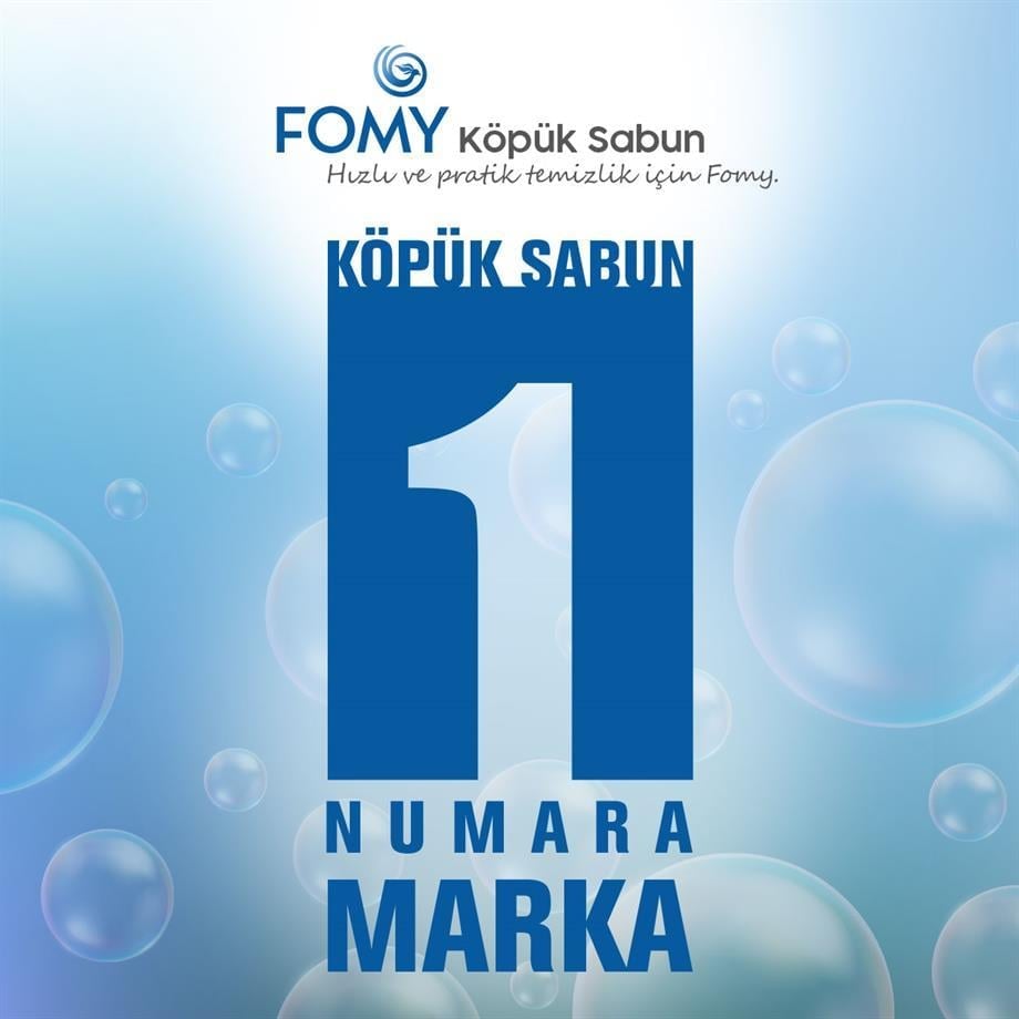 FOMY Sanayi Köpük Sabun 1000 ml (12’li Koli)